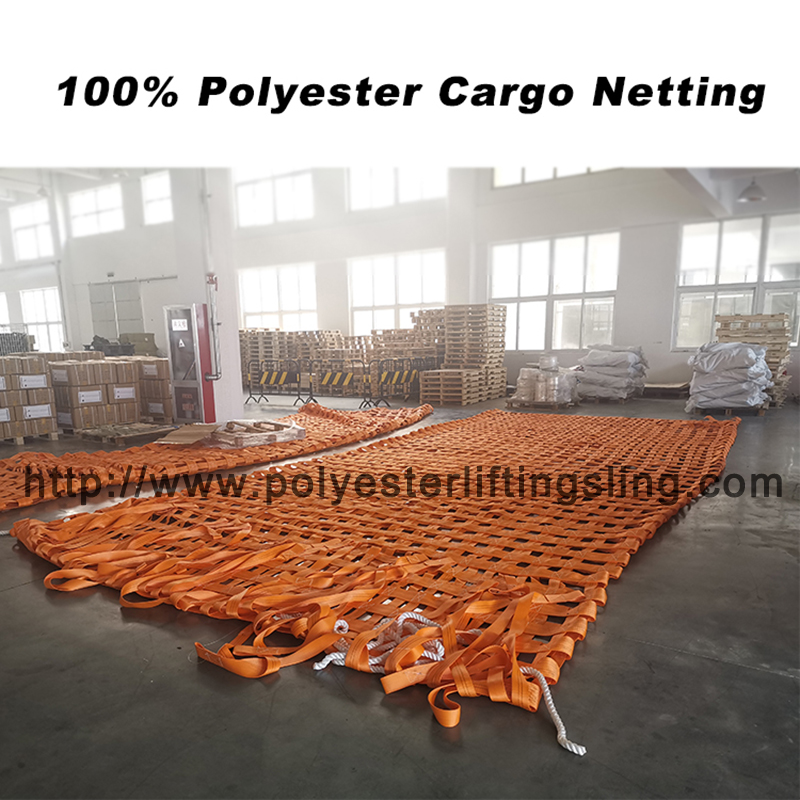 Buckled Truck / Jeep / Car Cargo Net , Polyester Luggage Cargo Net Any Color