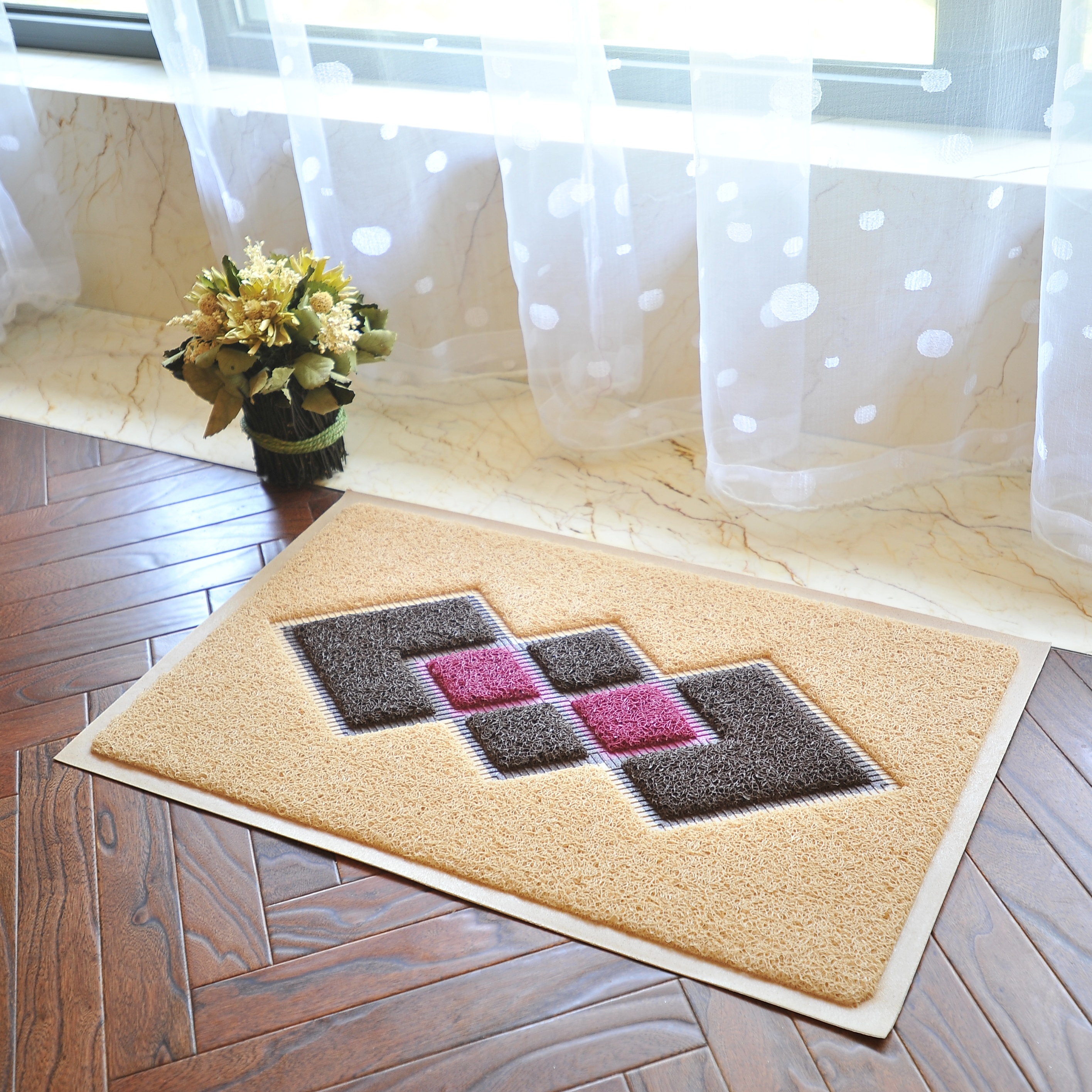 Joint Design Door Mat