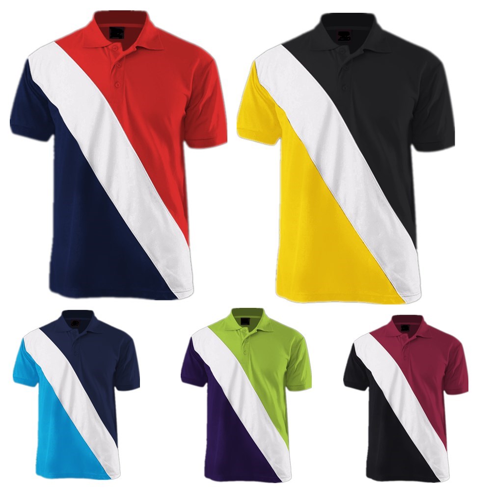 New custom brand 100 pique cotton three colors polo shirt