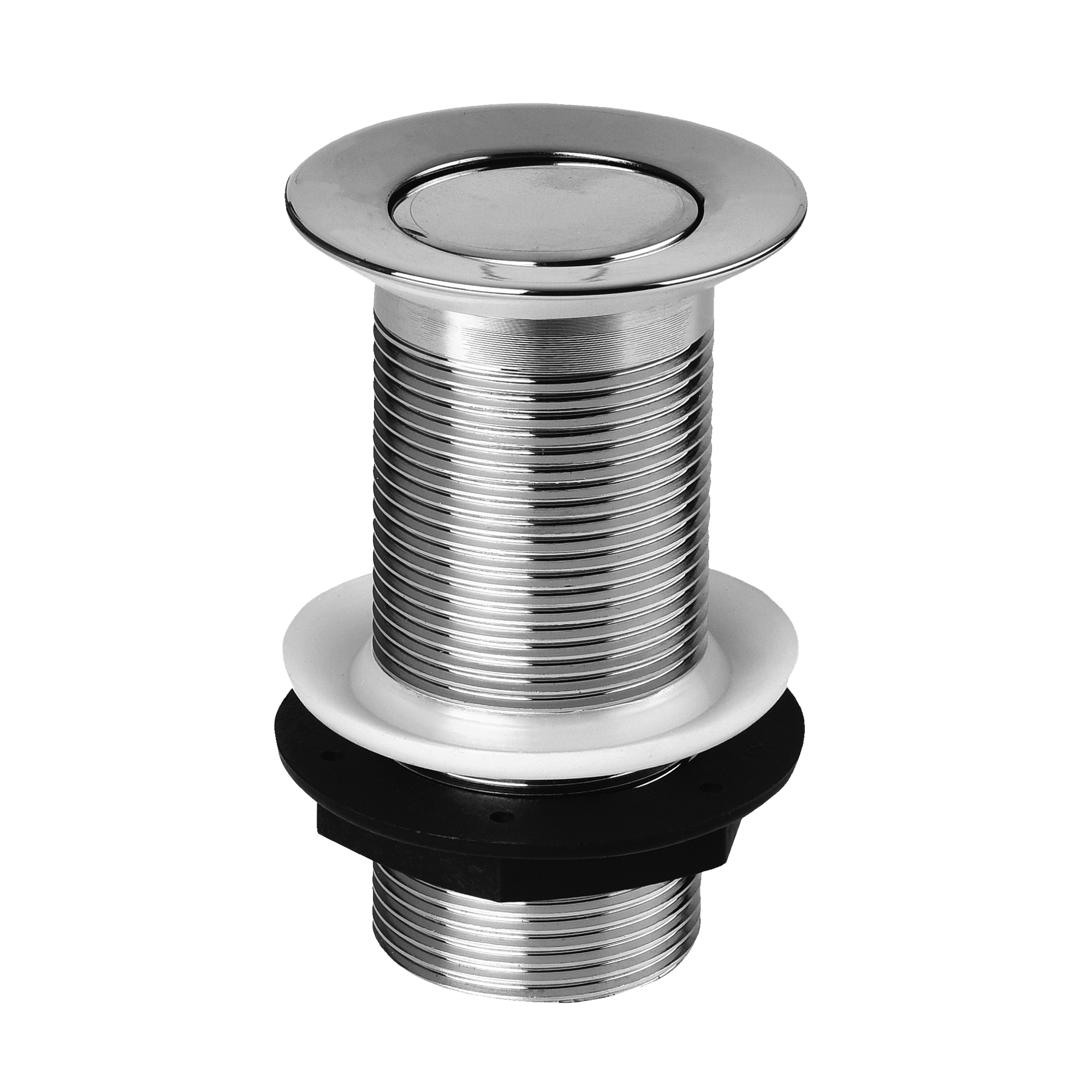 DOZ top seller G1-1/4 chrome brass rotating basin waste EN274