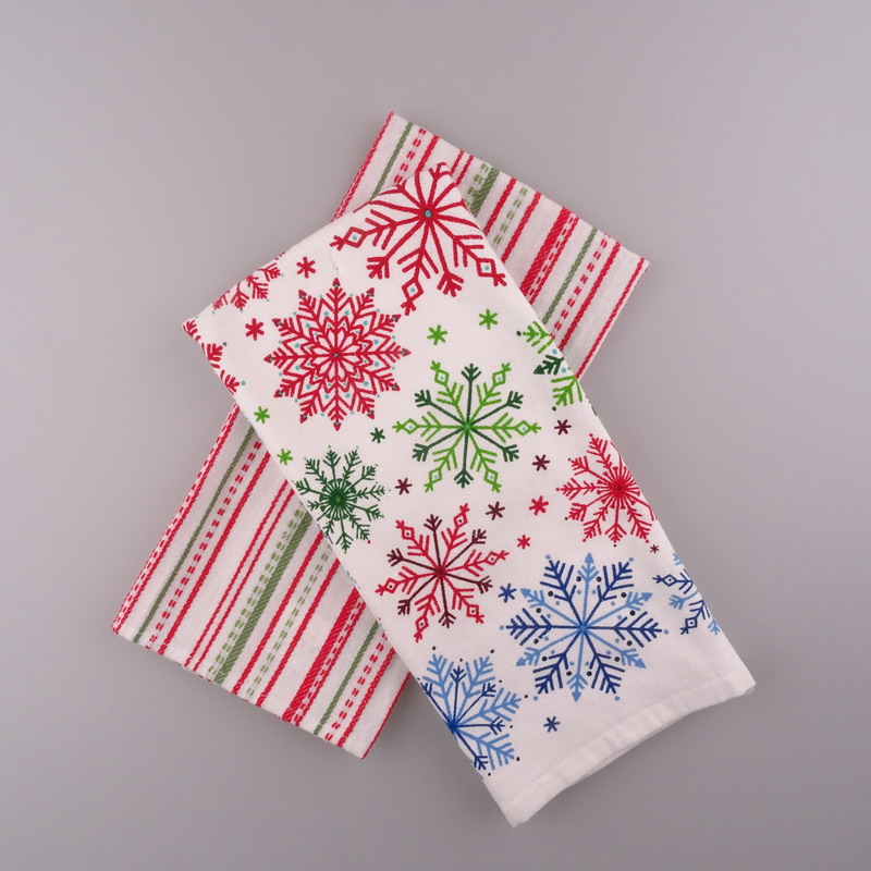 TEA TOWEL , KITCHEN TOWEL, CLEANING TOWEL, kitchen towel design printed christmas kitchen towel