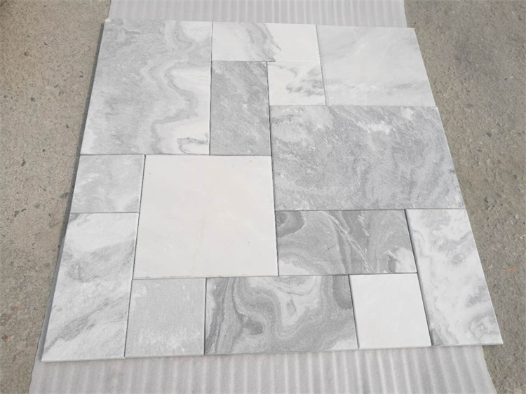 Fantasy white marble