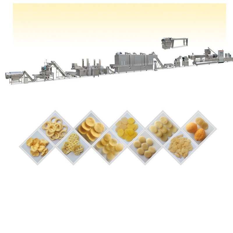 Onion Ring/Bugles 2D/3D Fried Snack Pellet Processing Line
