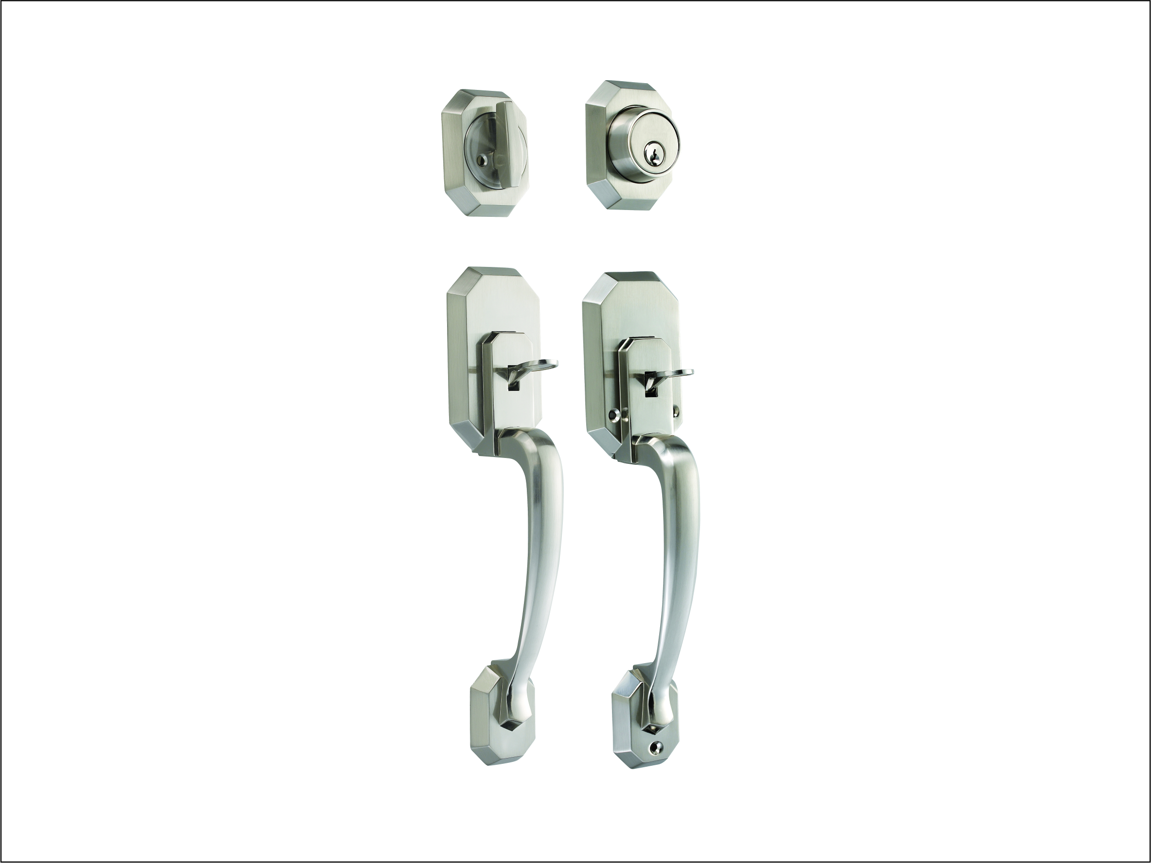 Entrance handleset