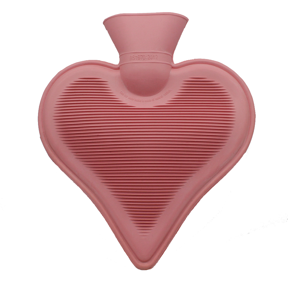 Rubber hot water bottle