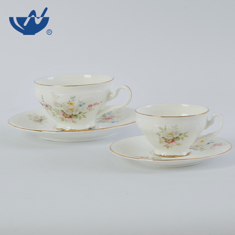 Embossed Cup And Saucer(90cc/180cc)