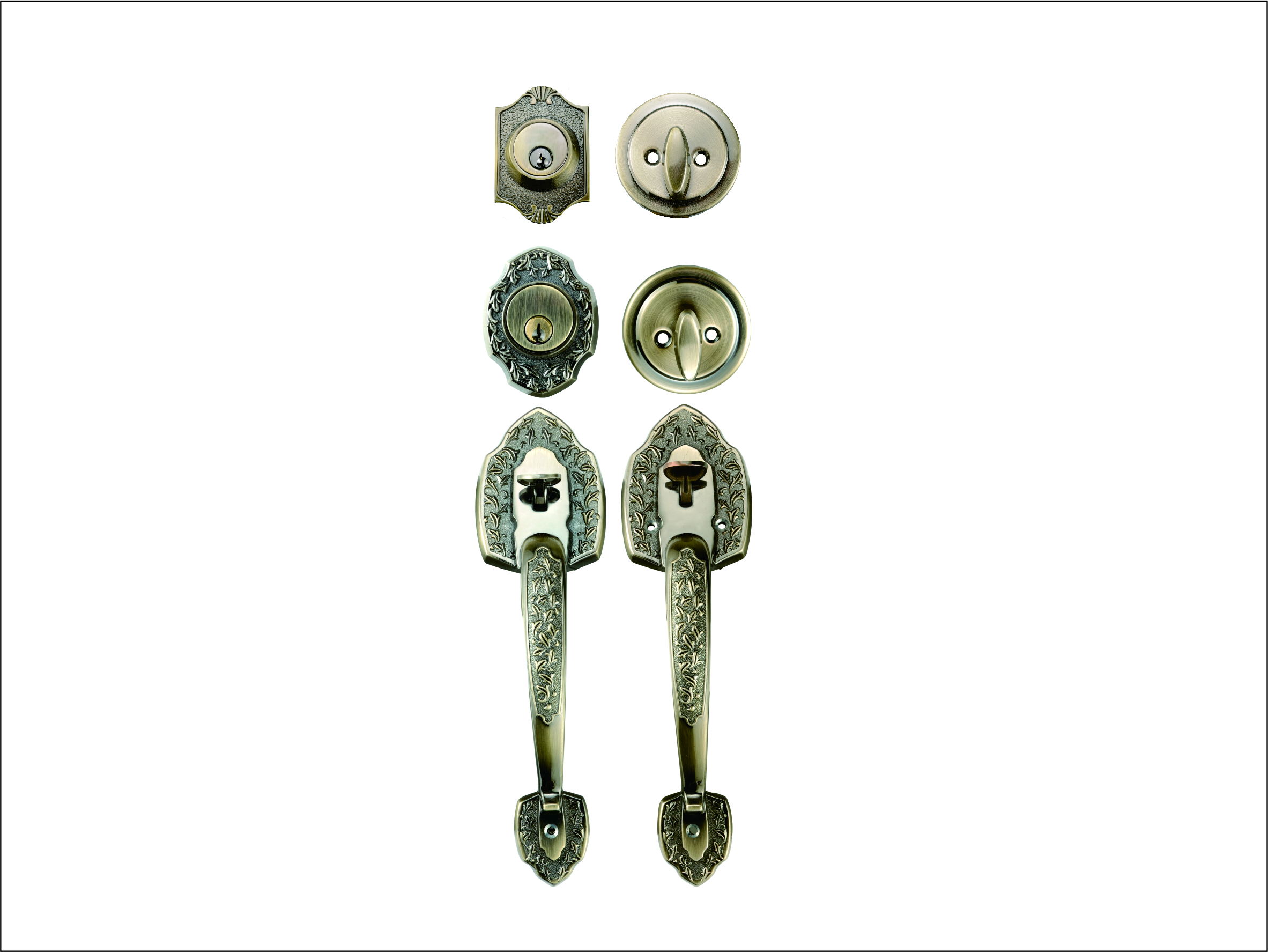 Entrance handleset