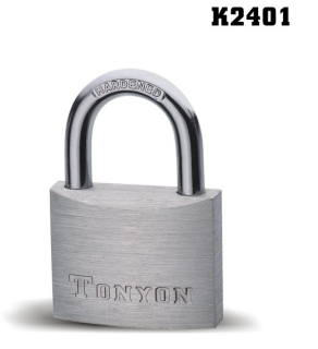 aluminum padlock