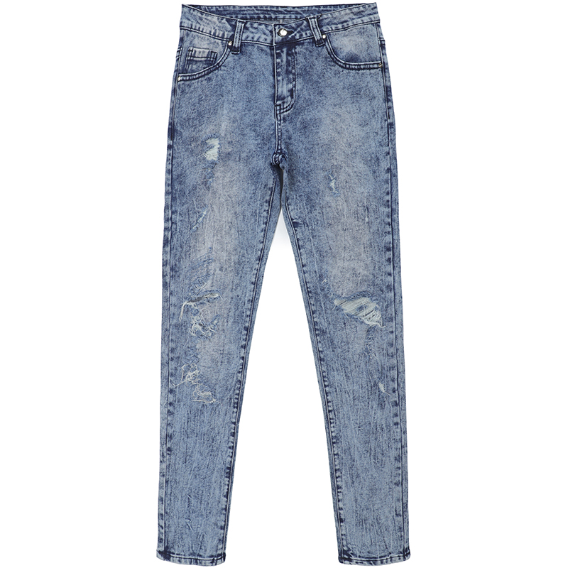 Women's skinny ripped jeans G2724