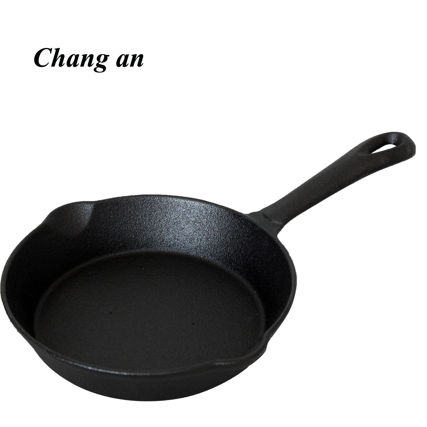 Cast iron preseasoned oil frying pan