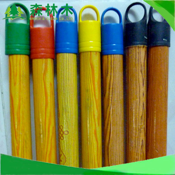 wooden broom stick