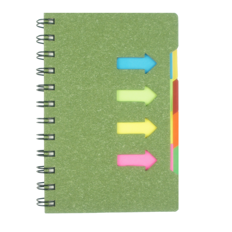spiral notebook