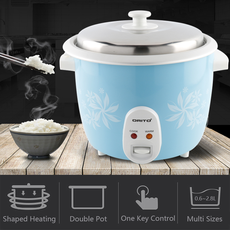 0.6L-2.8L Drum Rice Cooker Hot Selling Mini Style 0.6L Drum Shape Electric Rice Cooker With Fashionable