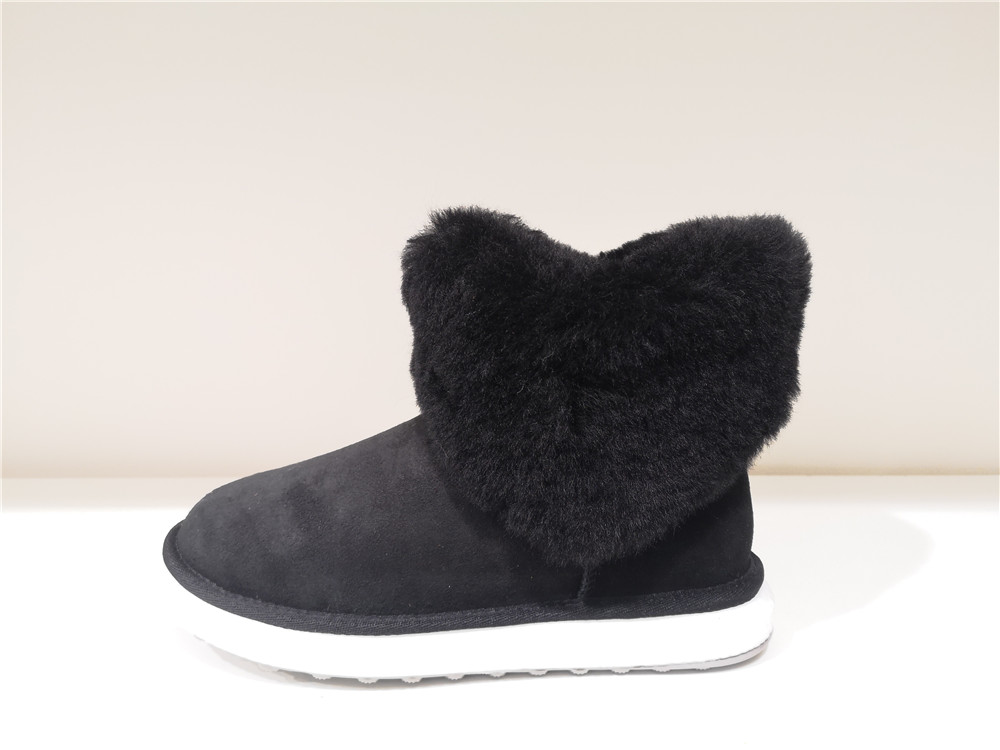 Snow Boot- Fur Cuff