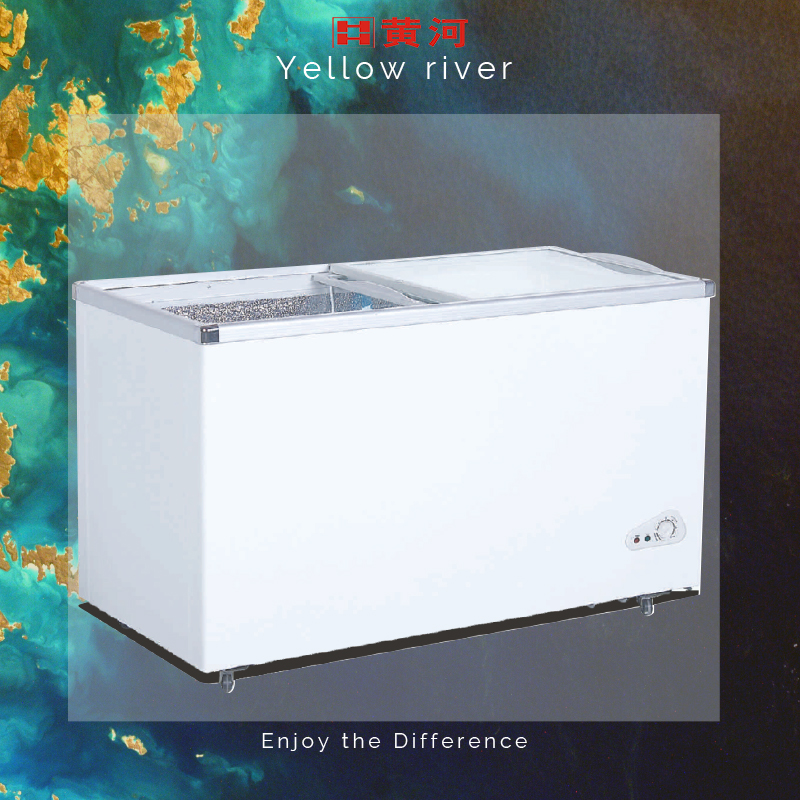 Glass Door Chest Freezer