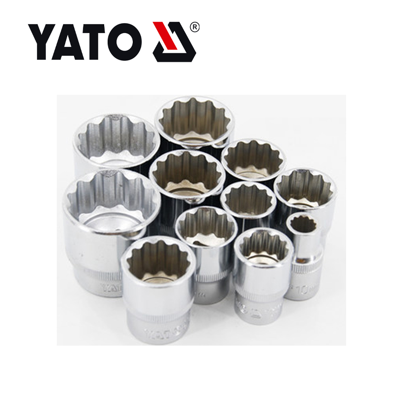 Bihexagonal Socket 8mm 1/2" 12pt Crv