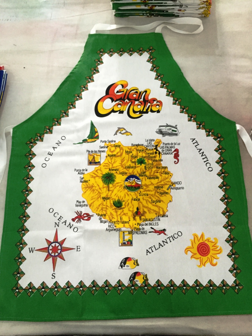 Printed Apron