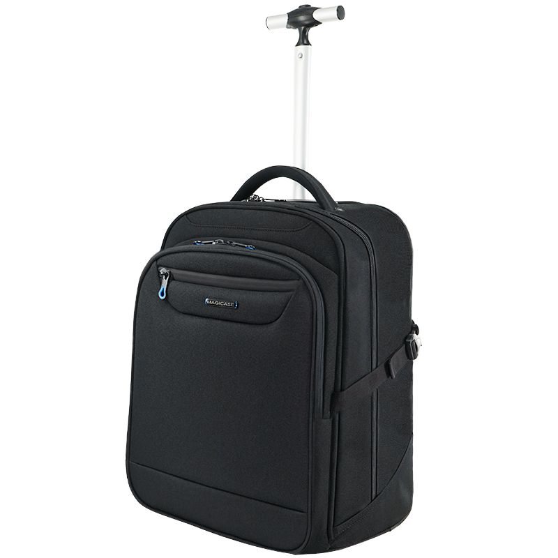 MAGICASE Travel Rolling Laptop Backpack 15.6 inch Computer backpack Stylish Water-repellent Laptop backpack for Work/ Business/ College/ Men/ Women