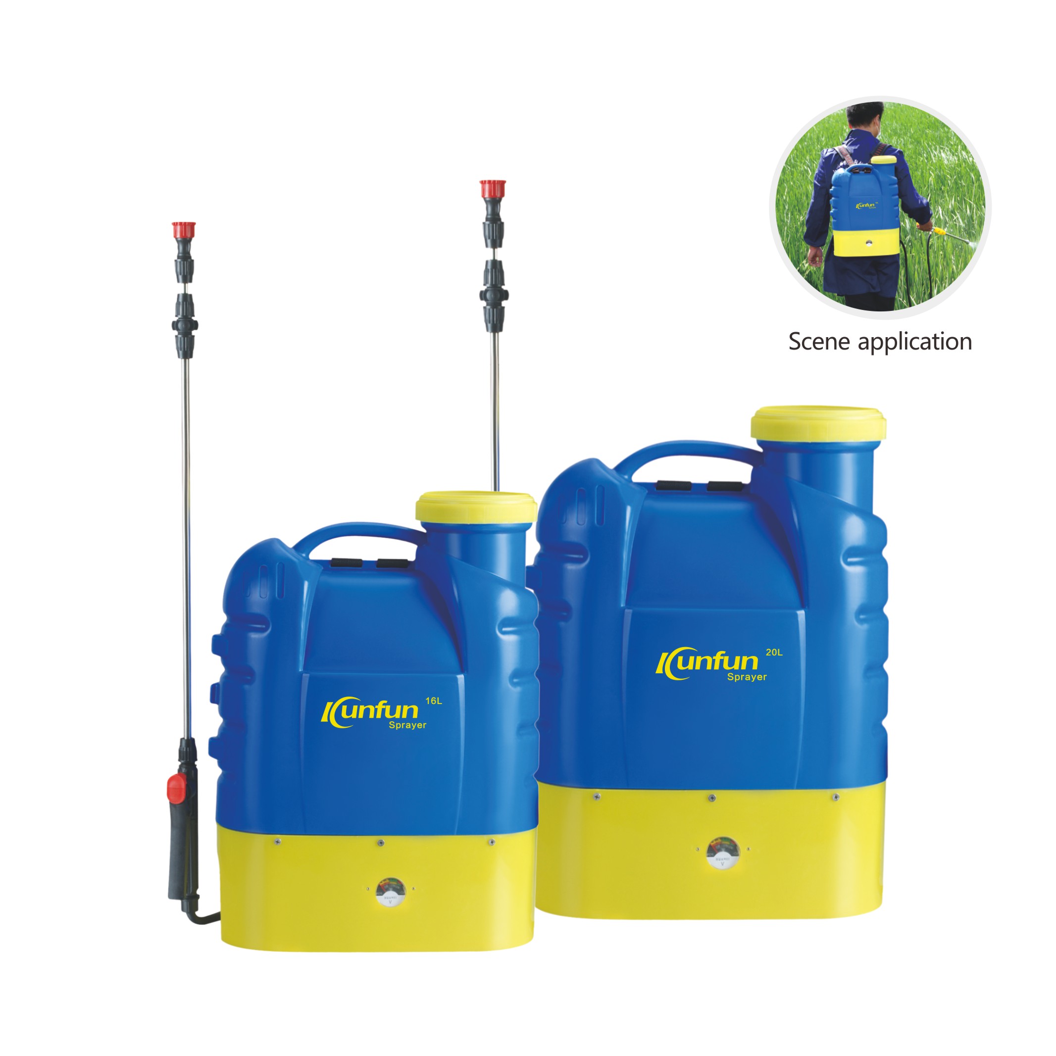 Kunfun knapsack electric sprayer KF-16C-16/KF-20C-1
