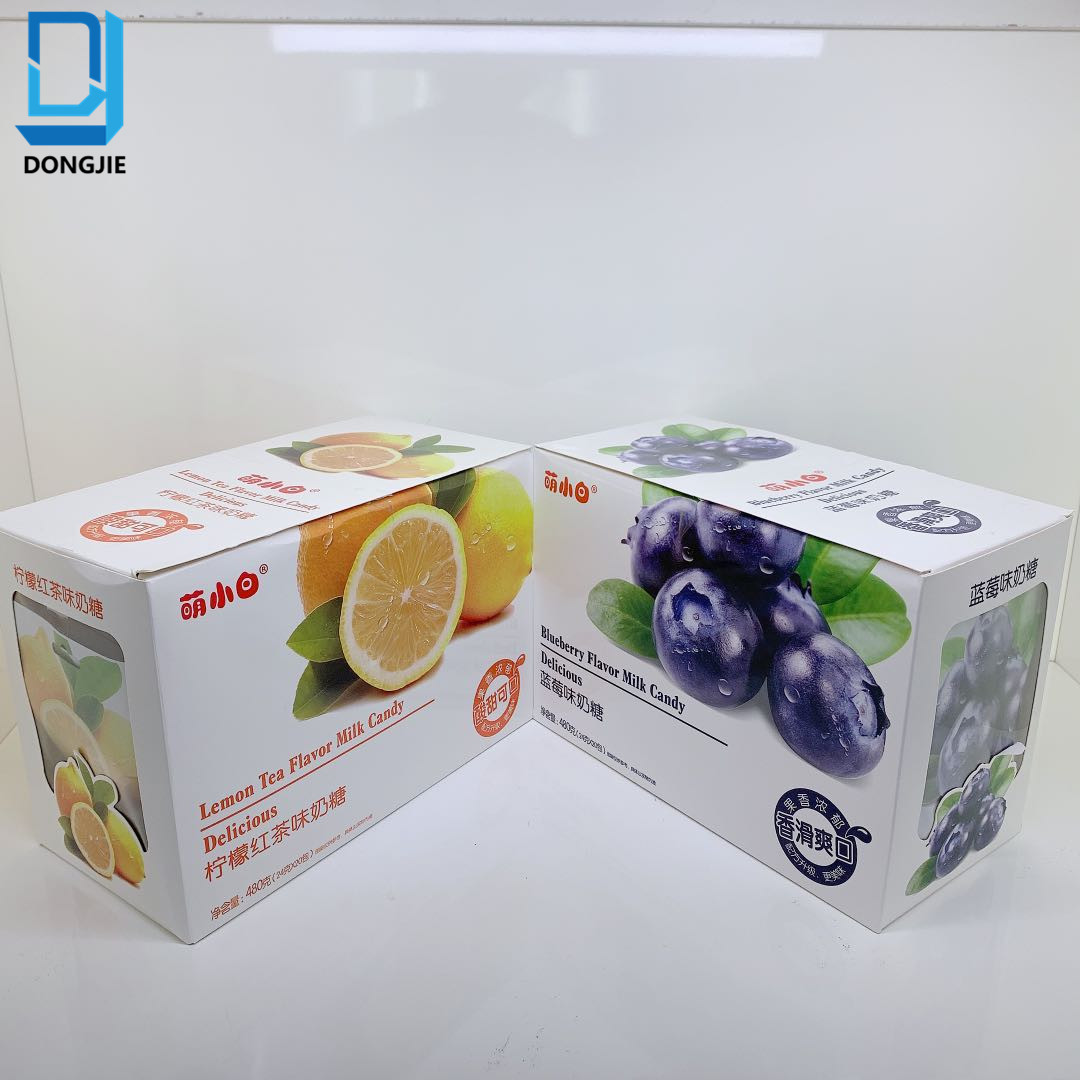 Milk Candy (Lemon Black Tea Flavor,blueberry Flavor)