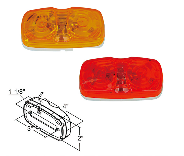 4“ LED Side Marker Light