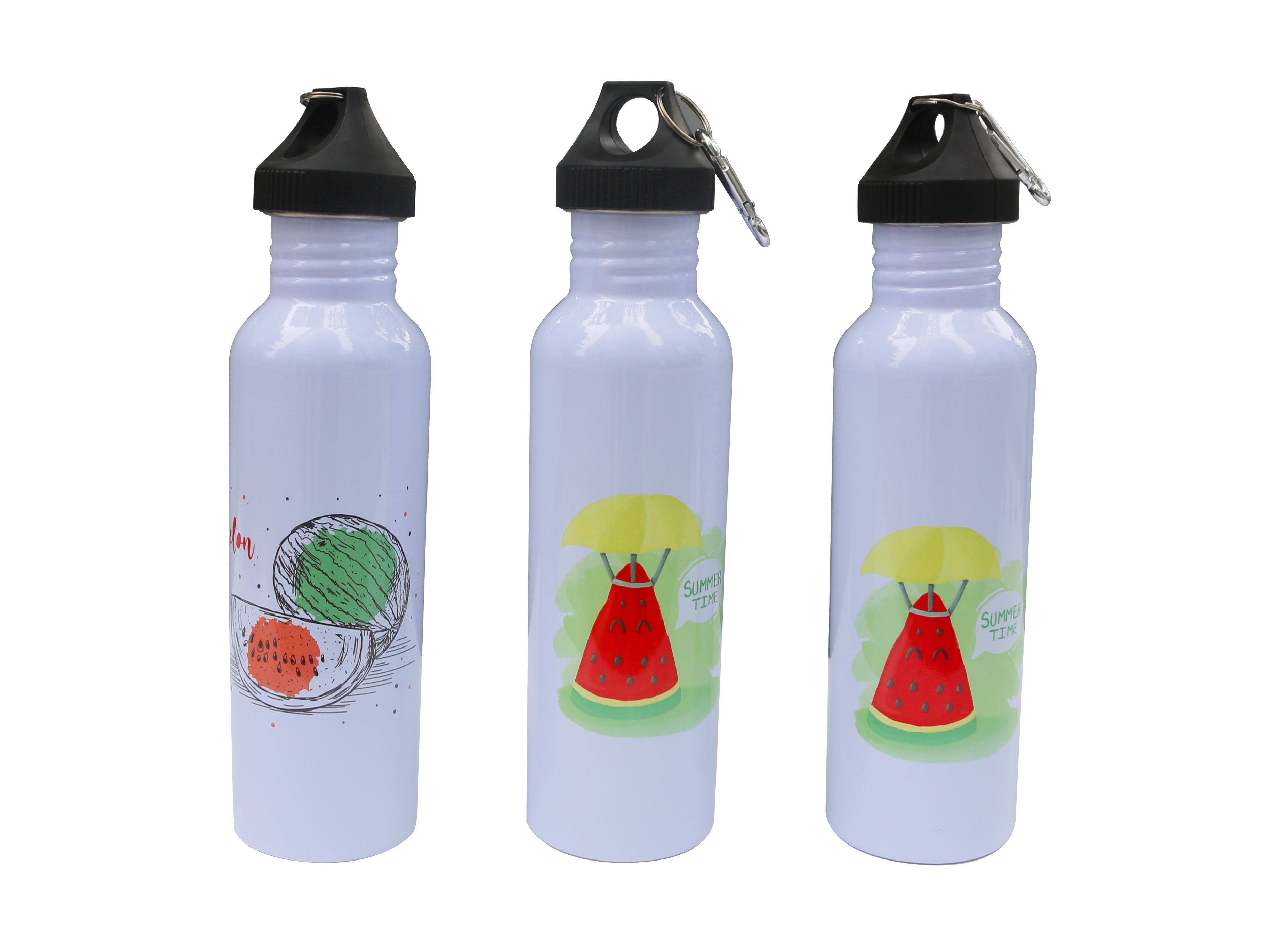 Stainless steel single wall sport water bottle