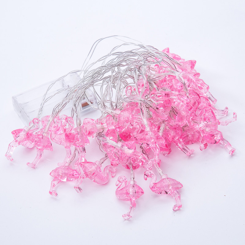 Flamingo Pink LED String Light