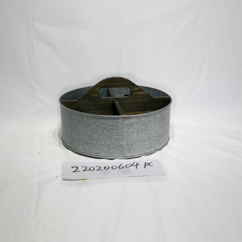 MATT ASH GLVZ TUB holder
