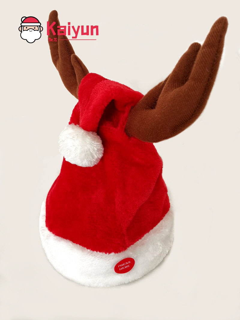 Musical Moving Santa Hat