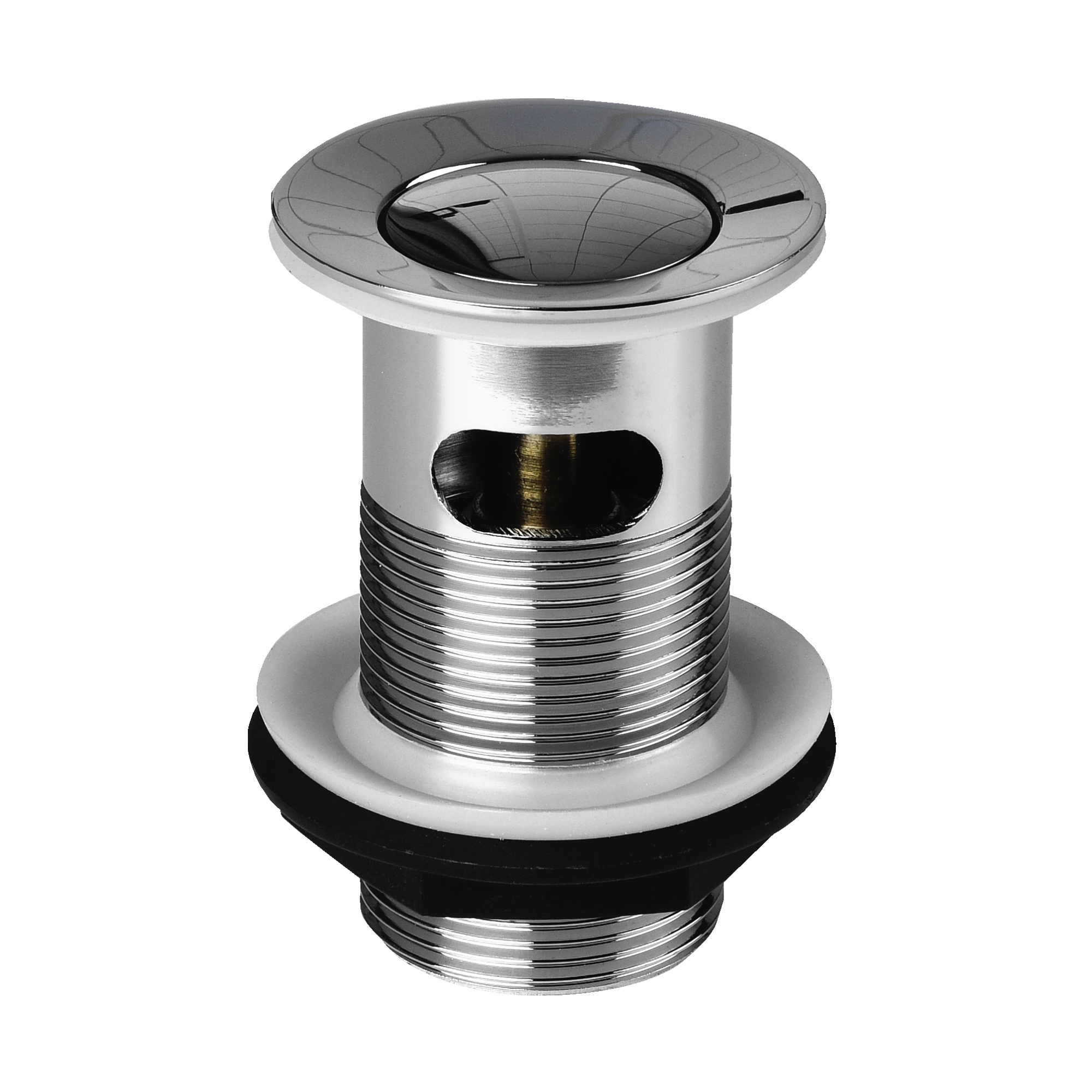 DOZ top seller G1-1/4 chrome brass basin waste EN274