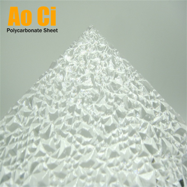 Polycarbonate Diamond Embossed Sheet Hot sell in Ethiopia