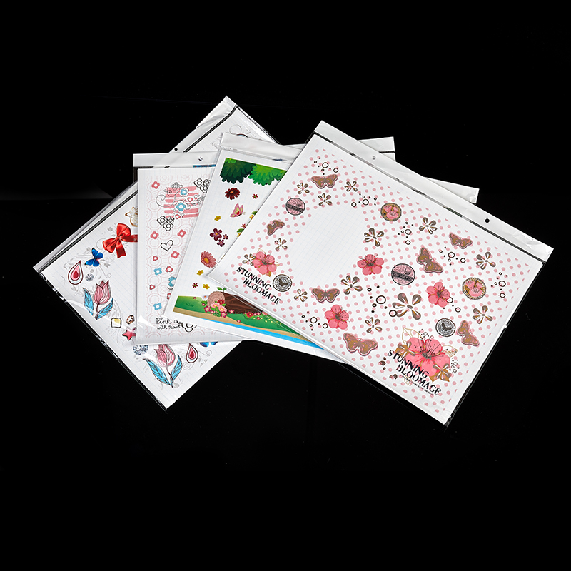 Self adhesive book cover