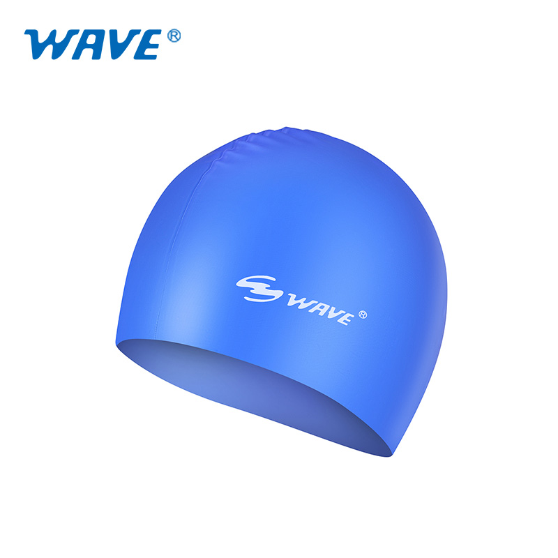 Factory custom printed college swim caps adult funny printing swim caps