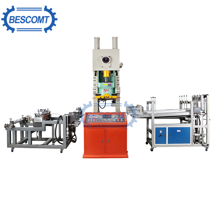 Aluminum foil container making machine line