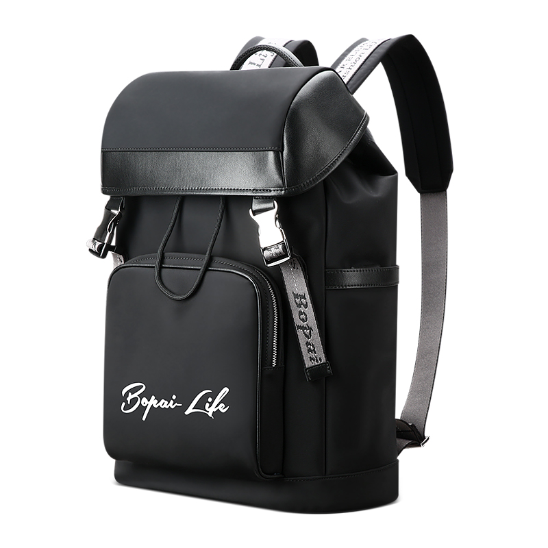 New design travel bag backpack rucksack men functional school travel leather laptop back pack duffel bag backpack school bags