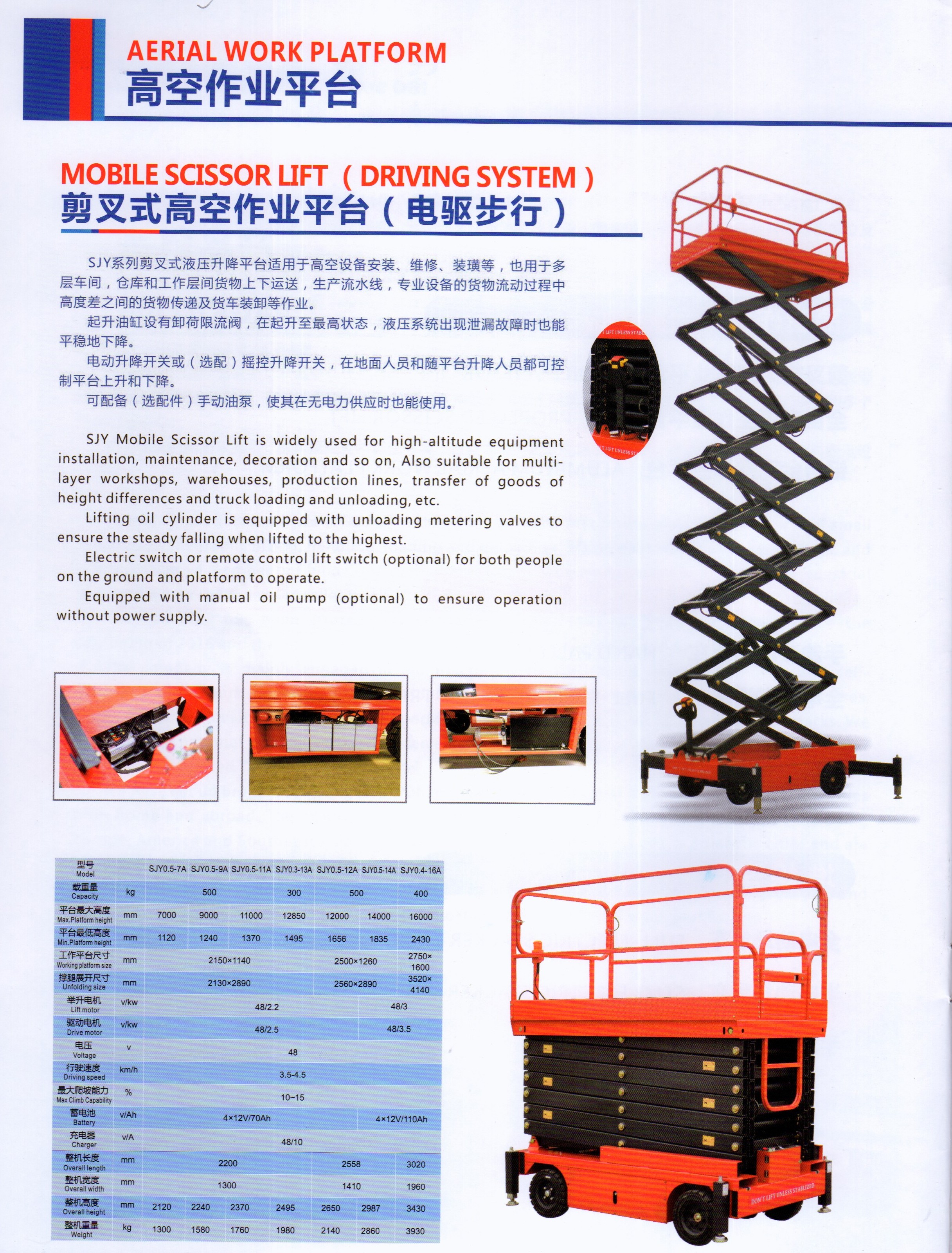 Scissor Lift,work Platform