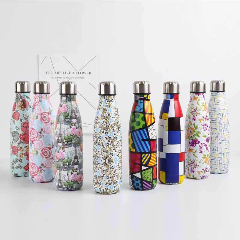 500ml Double Wall stainless steel vacuum bottle hot sell 500ml