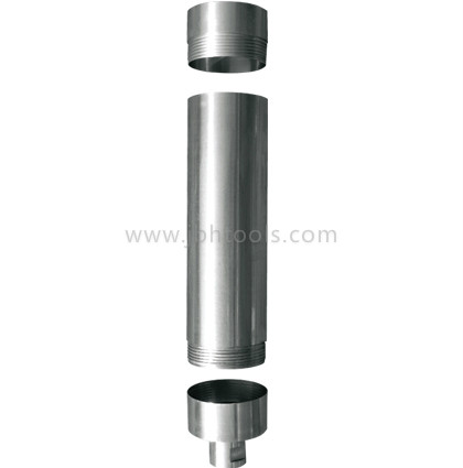 Three-section core bit tube