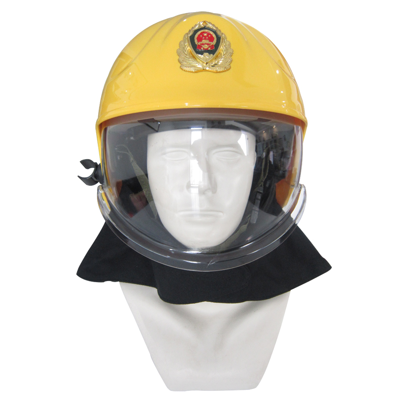 CE Approved European Type PEI Fire Fighting Helmet