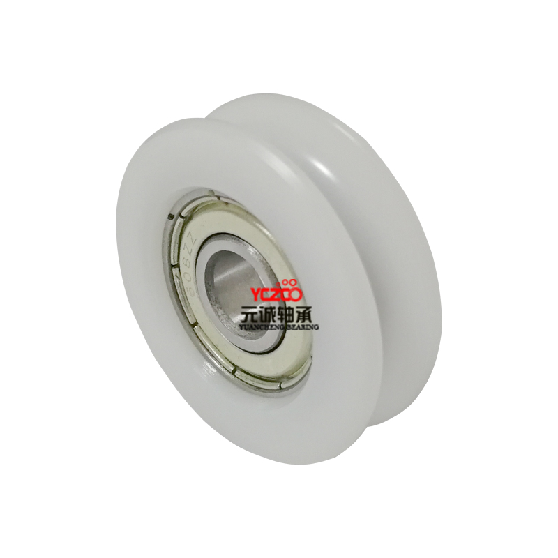 U groove nylon window roller with 608 bearing