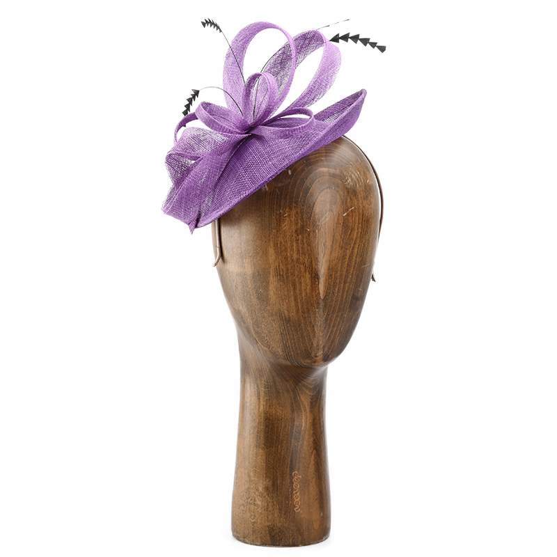 Sinamay Fascinators Party hat the derby headband with feather
