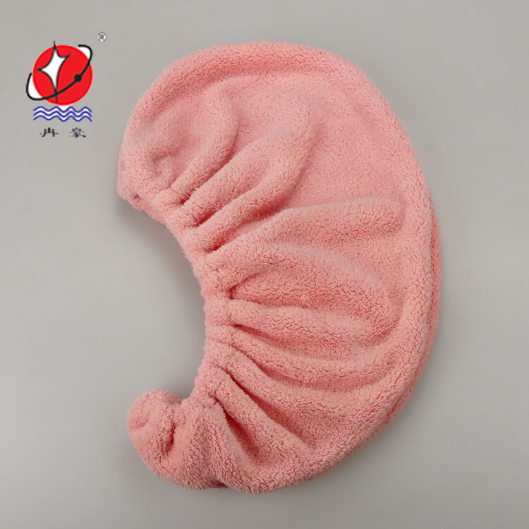 RH-HT0011 Microfiber Coral fleece hair wrap hair towel