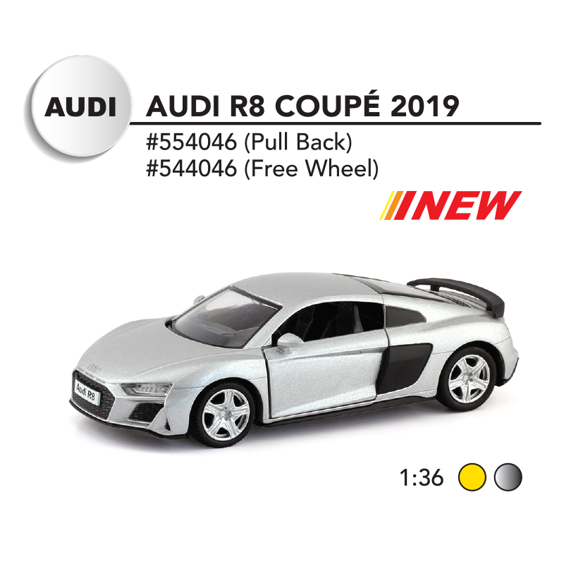 1:32 Audi R8 2019