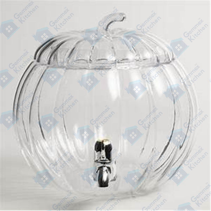 Glass beverage dispenser