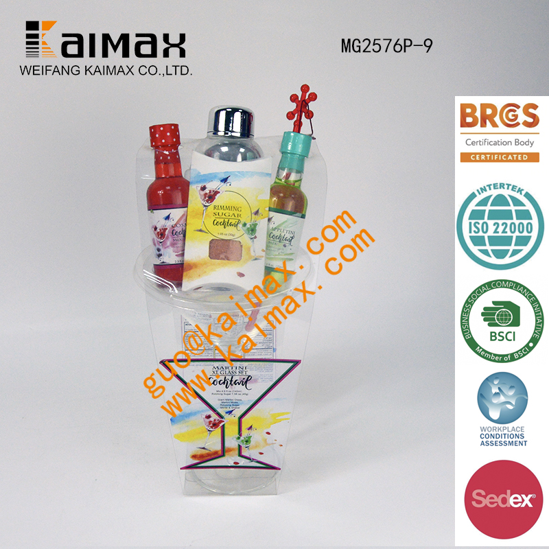 Martini XL Glass Set & Cocktail Mix set