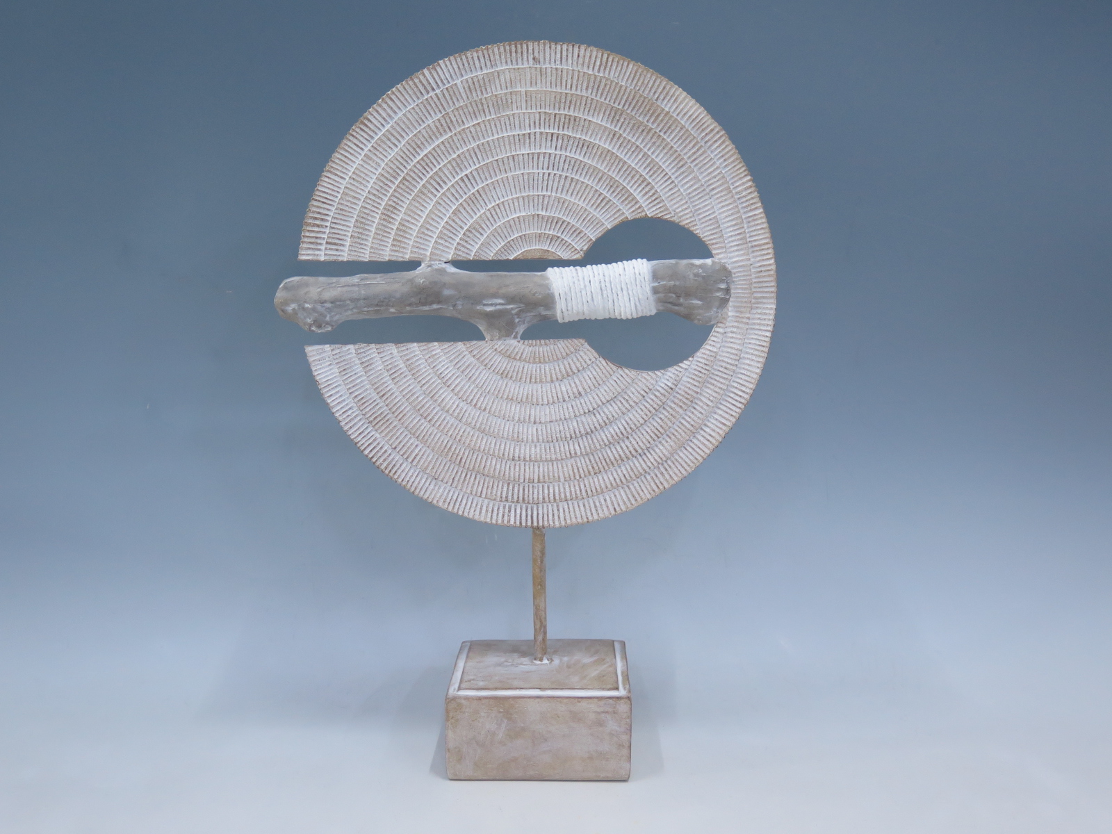Africa Woods Tree Truck Decor On Plinth