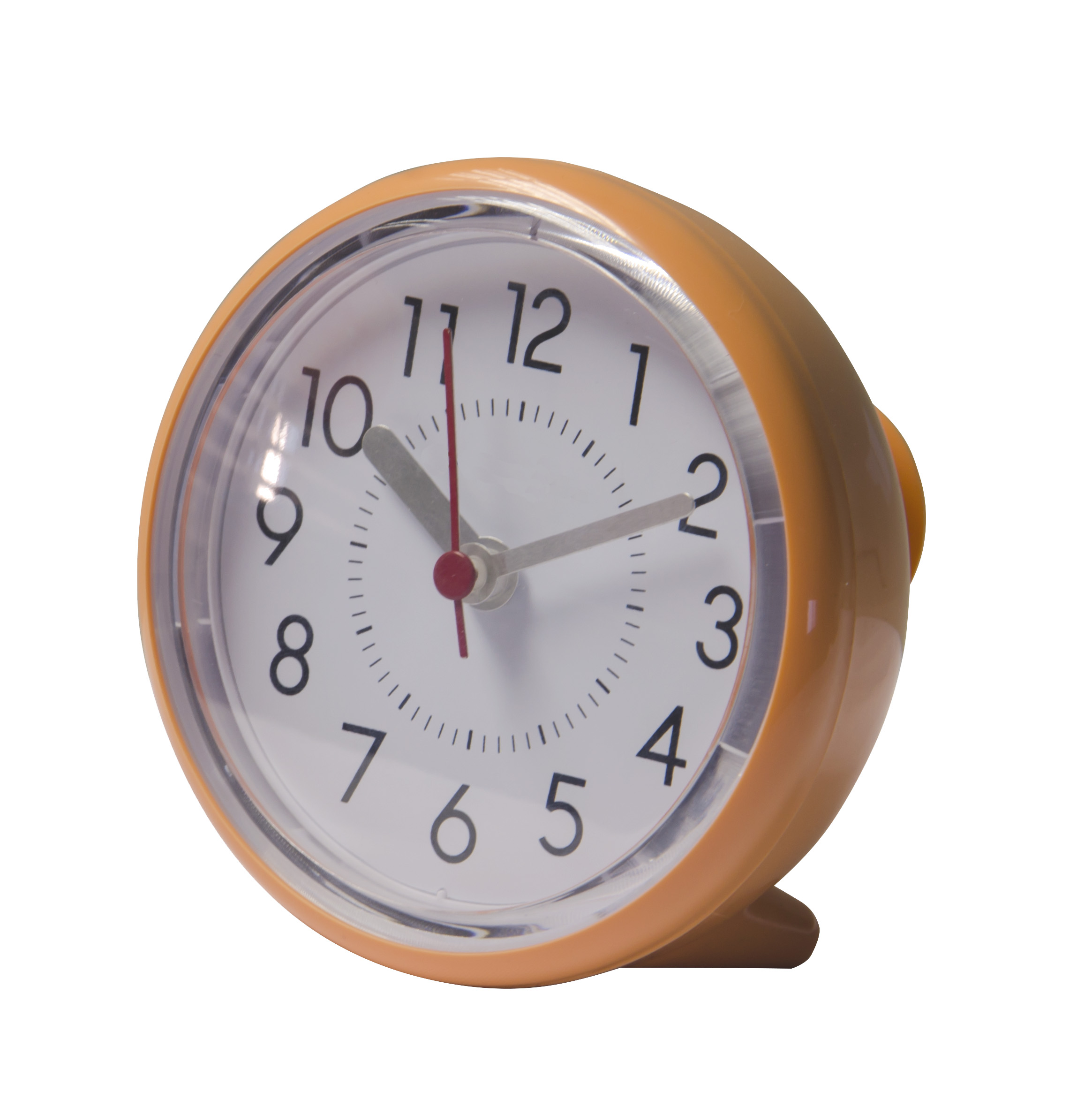 Table alarm clock with suctions