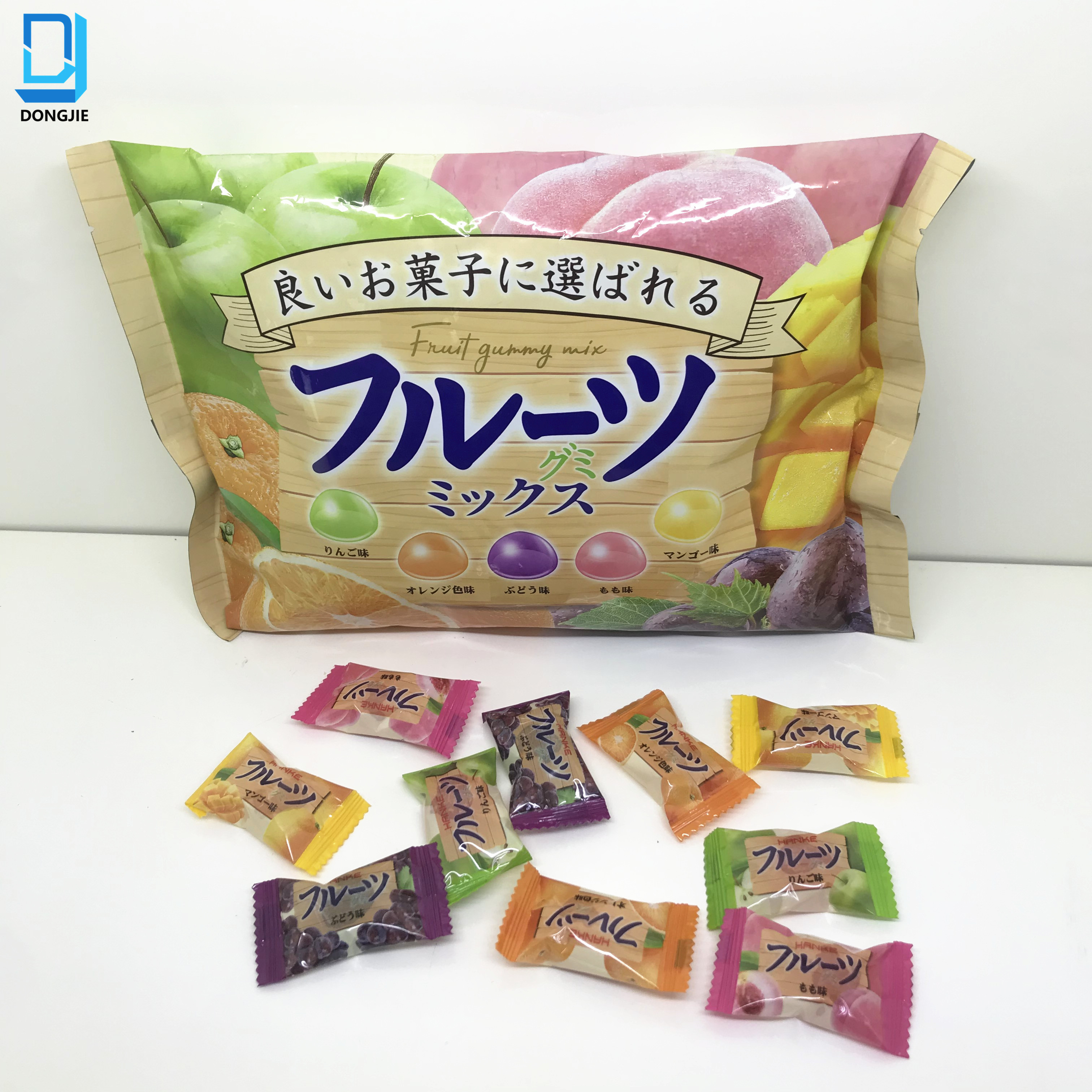 *fruit Soft Candy (Peach Flavor,mango Flavor,apple Flavor,grape Flavor,orange Flavor)