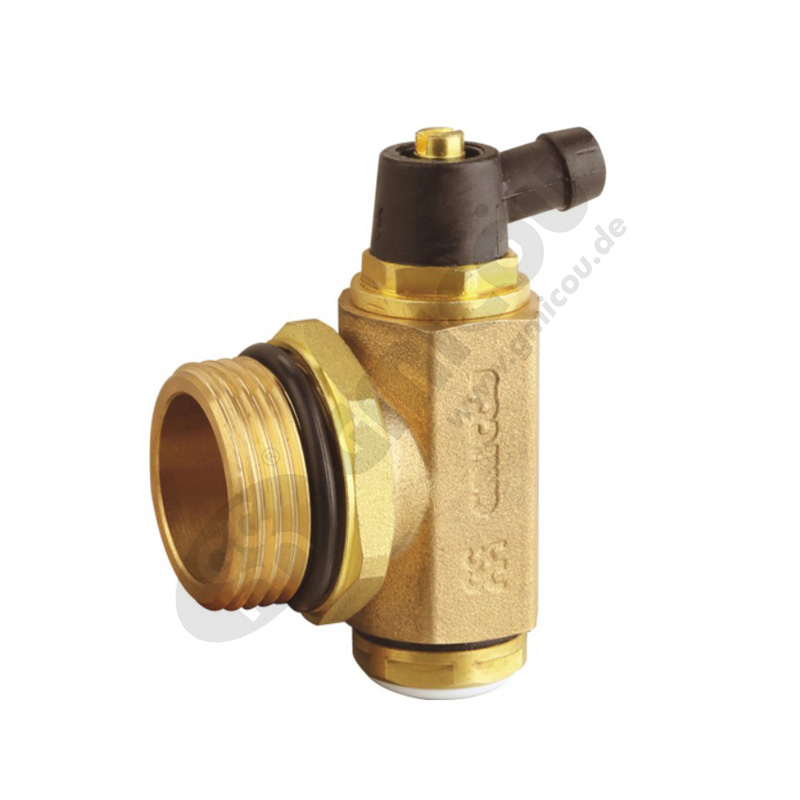 End assembly (end tee joint + manual exhaust valve +end plug)
