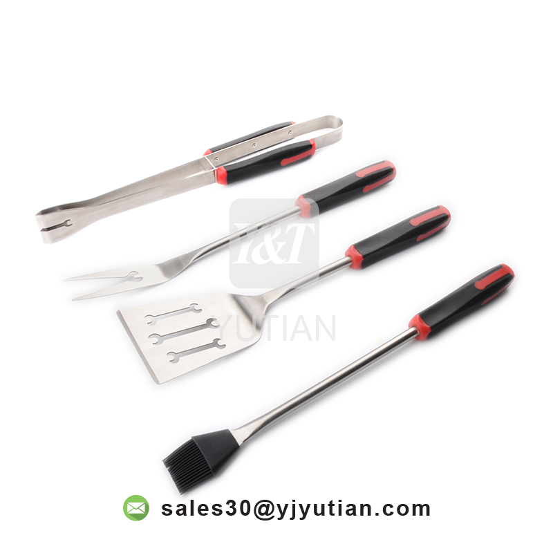 4 PCS BBQ Tool Set